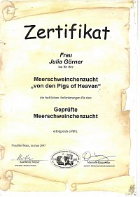 Zertifikat